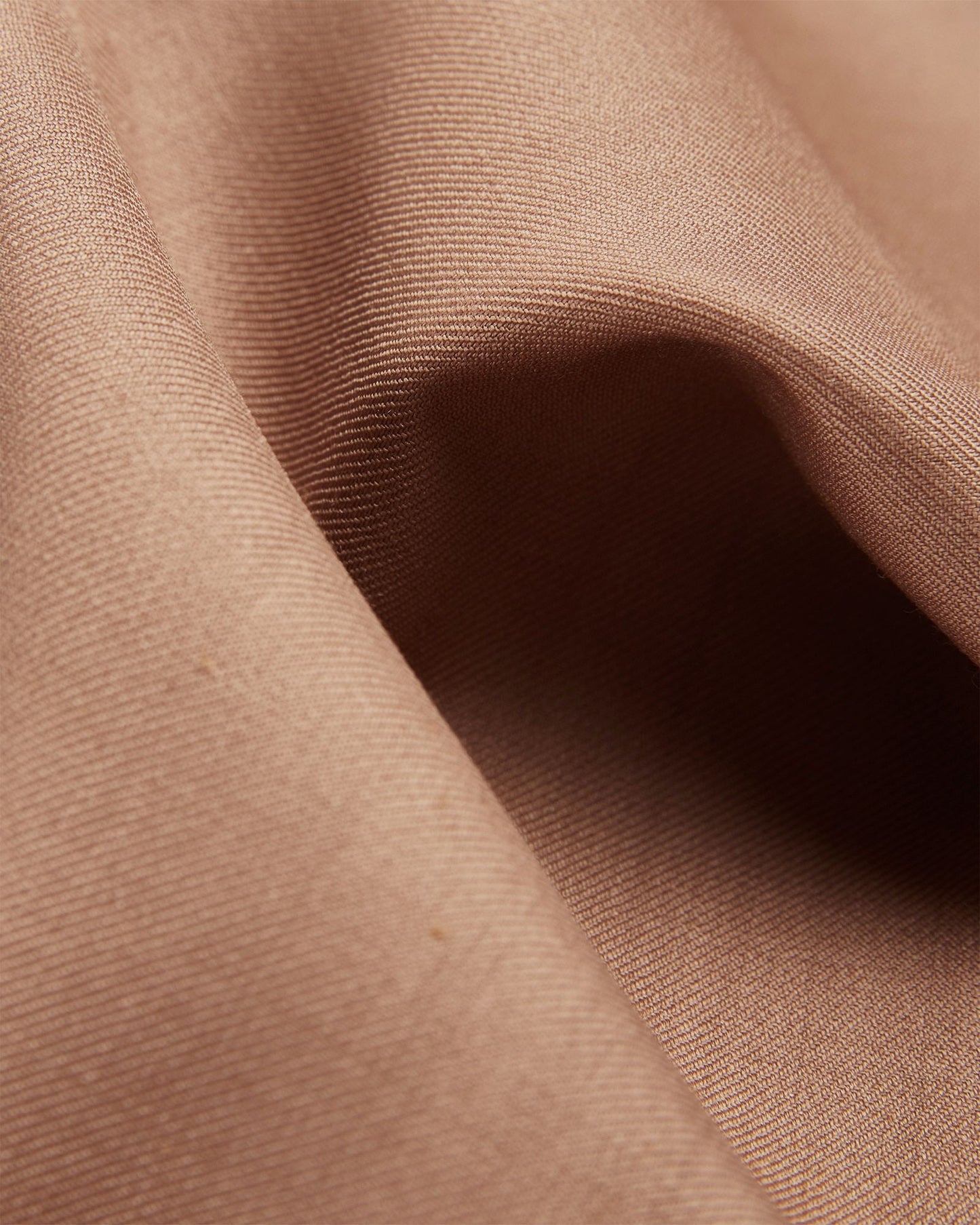 Wide fit wool fabric trousers