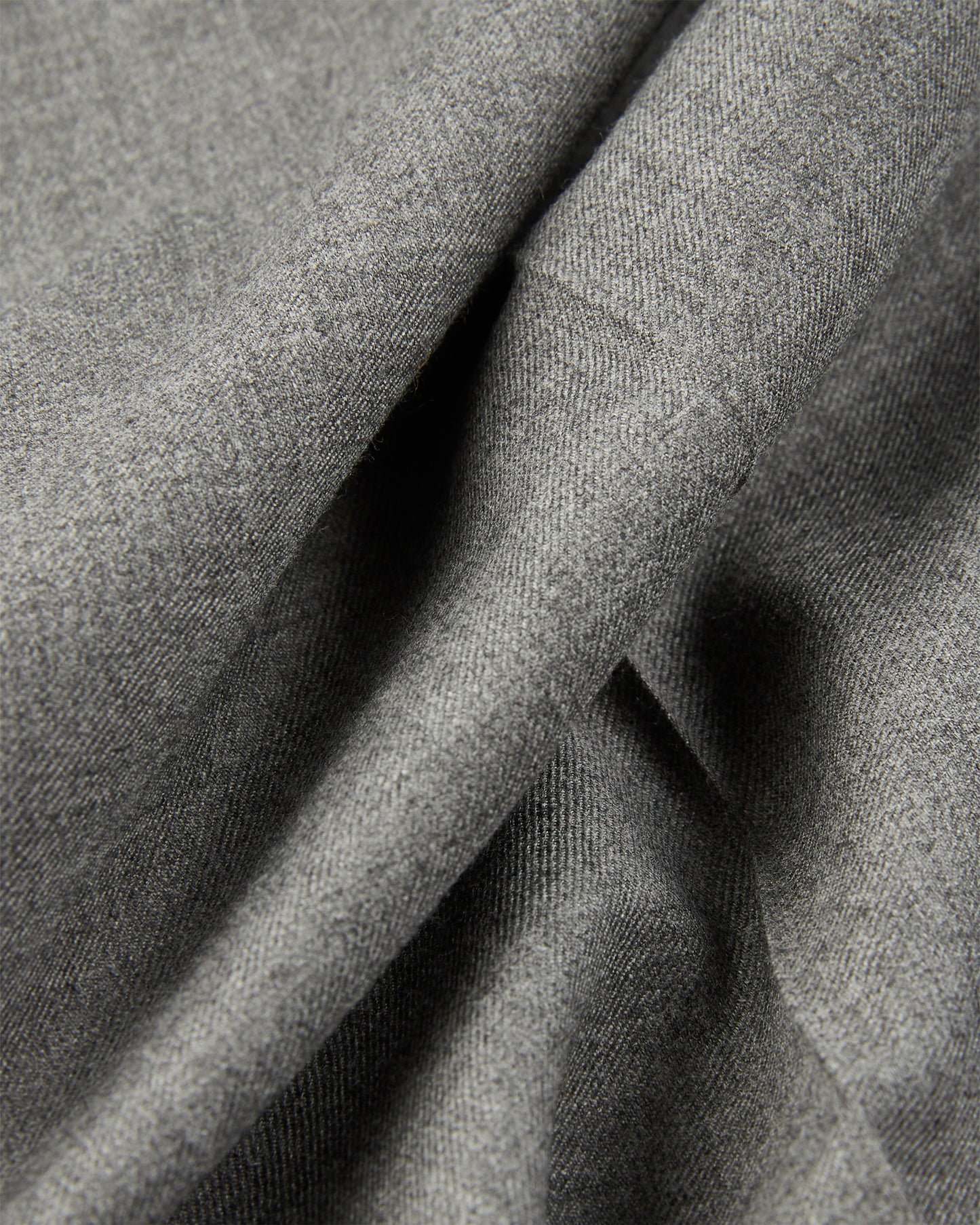 Wide fit trousers in stretch flannel