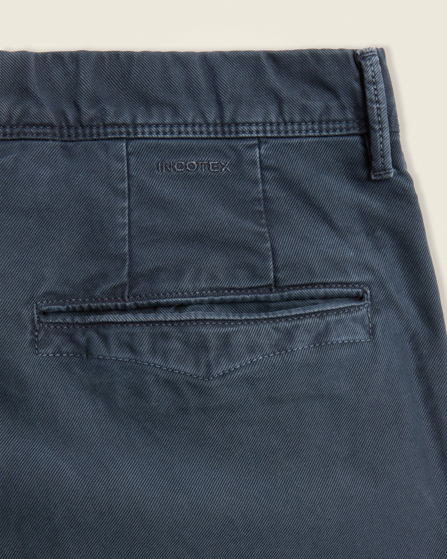 Slim fit Tricochino trousers