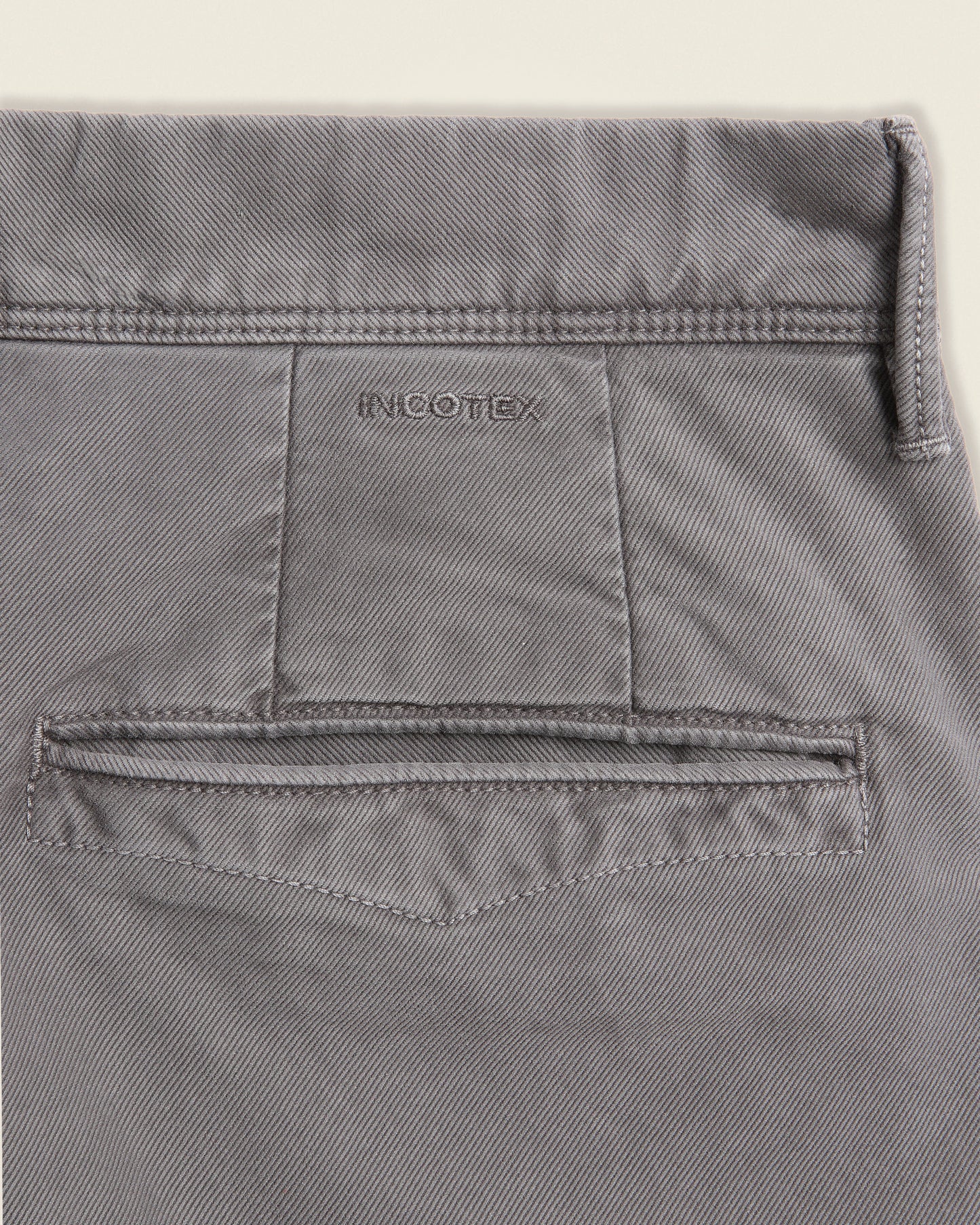 Slim fit Tricochino trousers