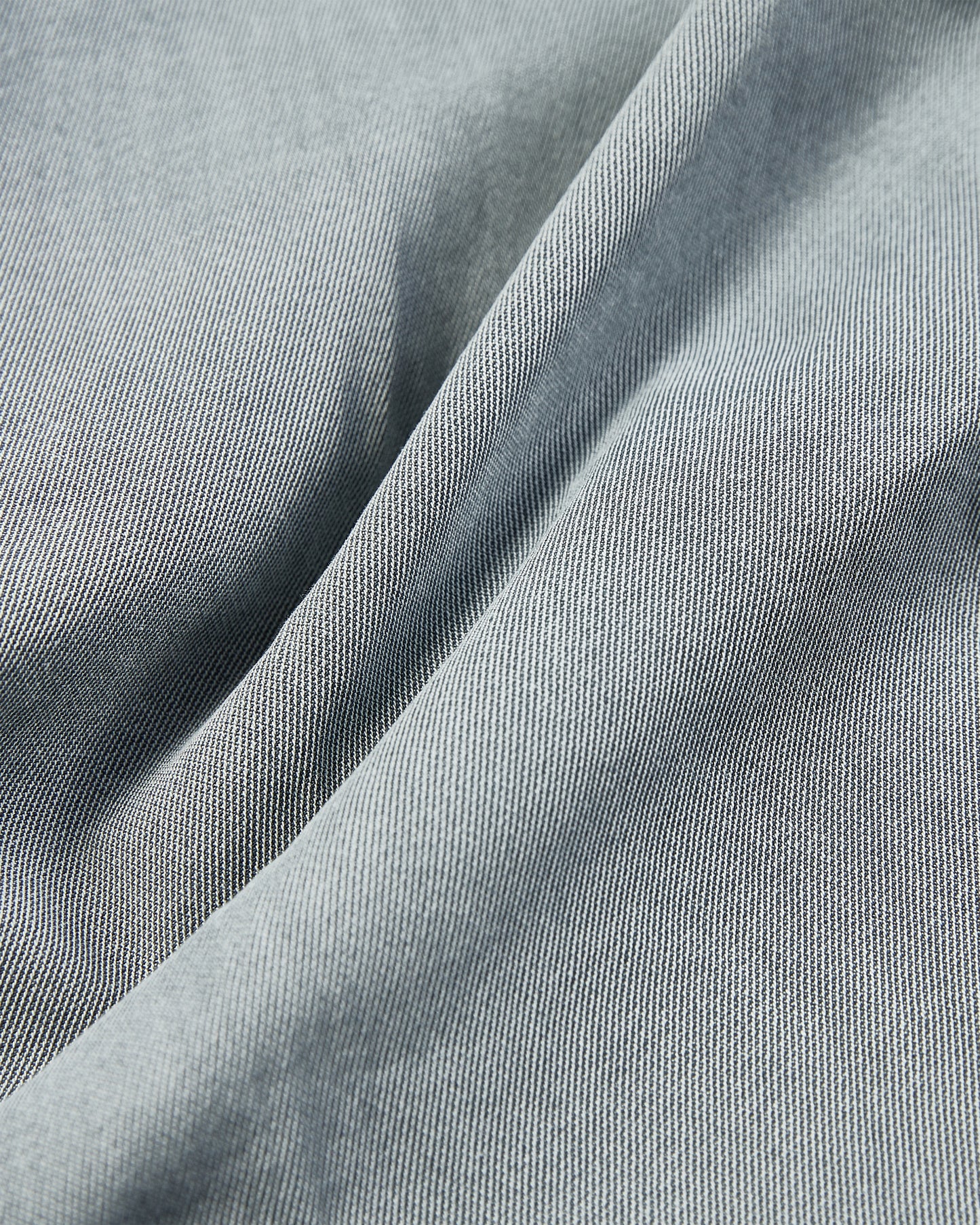 Slim-fit cotton twill trousers