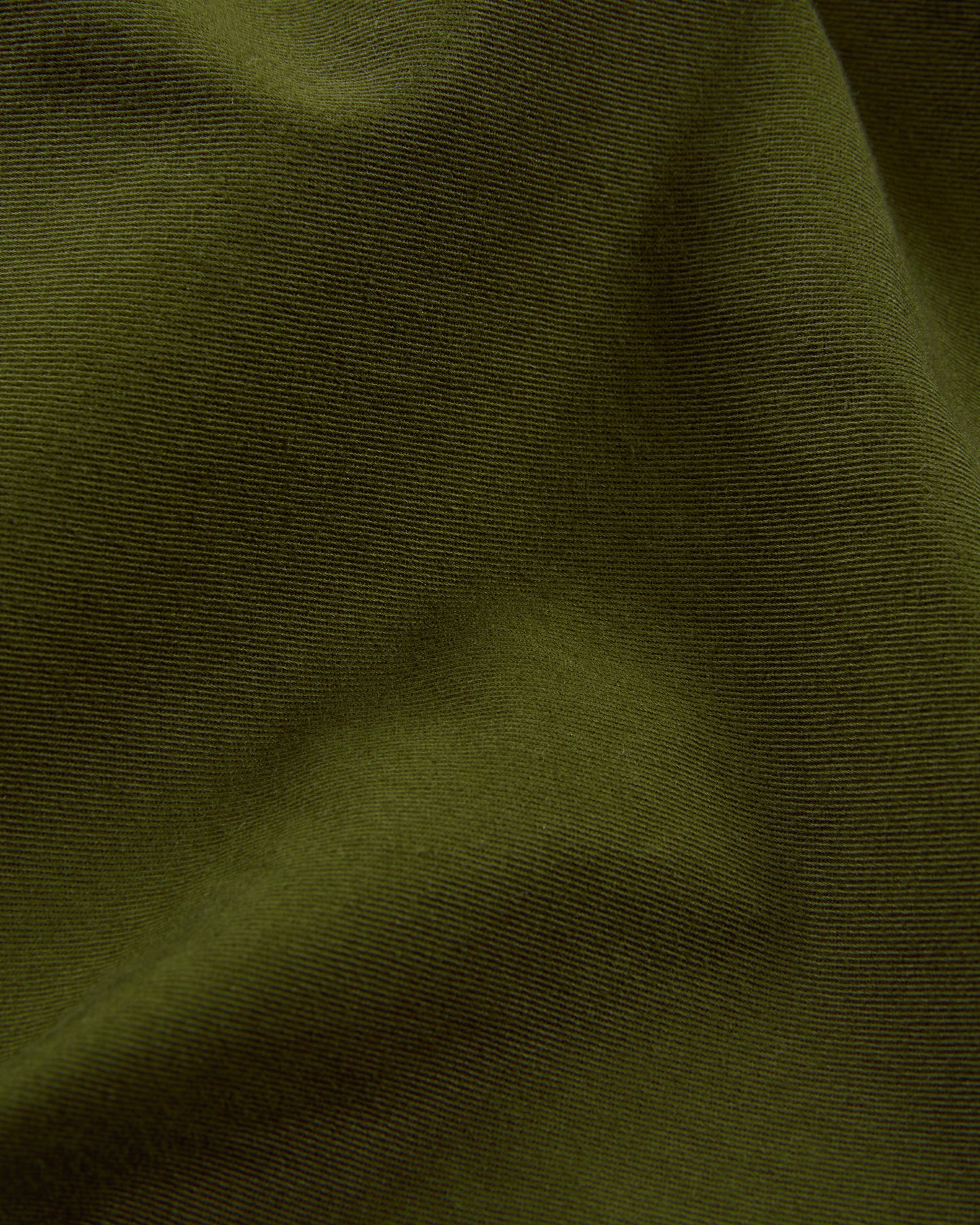 Slim fit organic cotton twill trousers