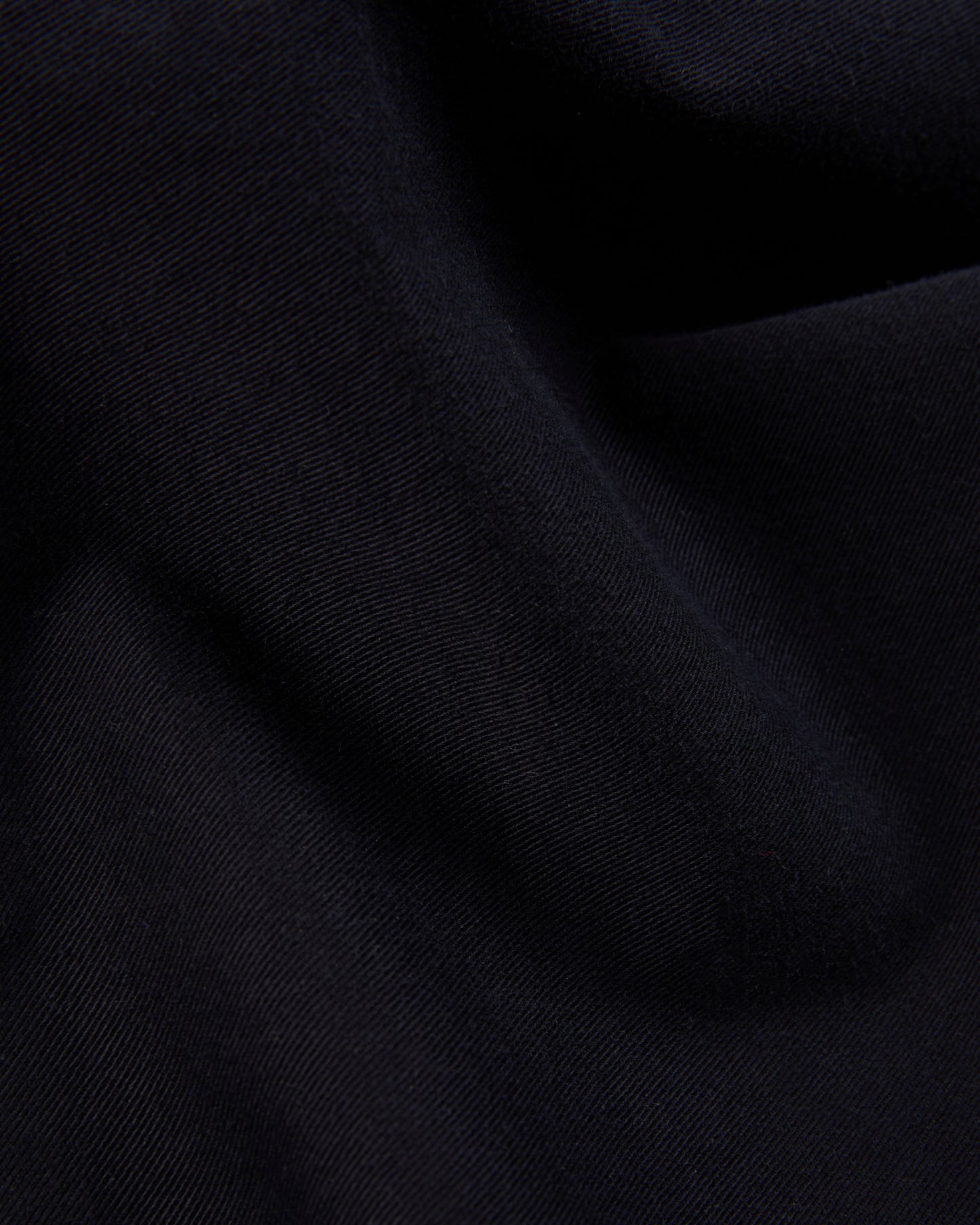 Slim fit organic cotton twill trousers