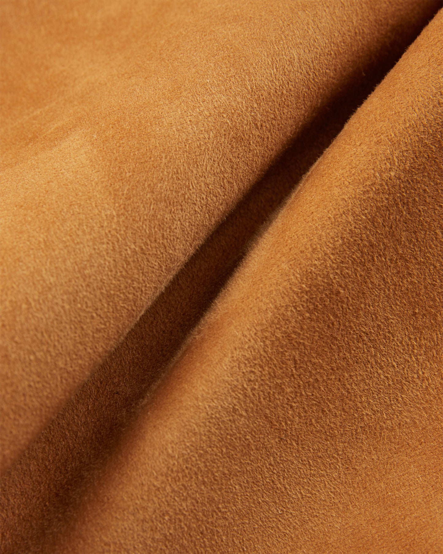 Pantalone straight fit in pelle suede