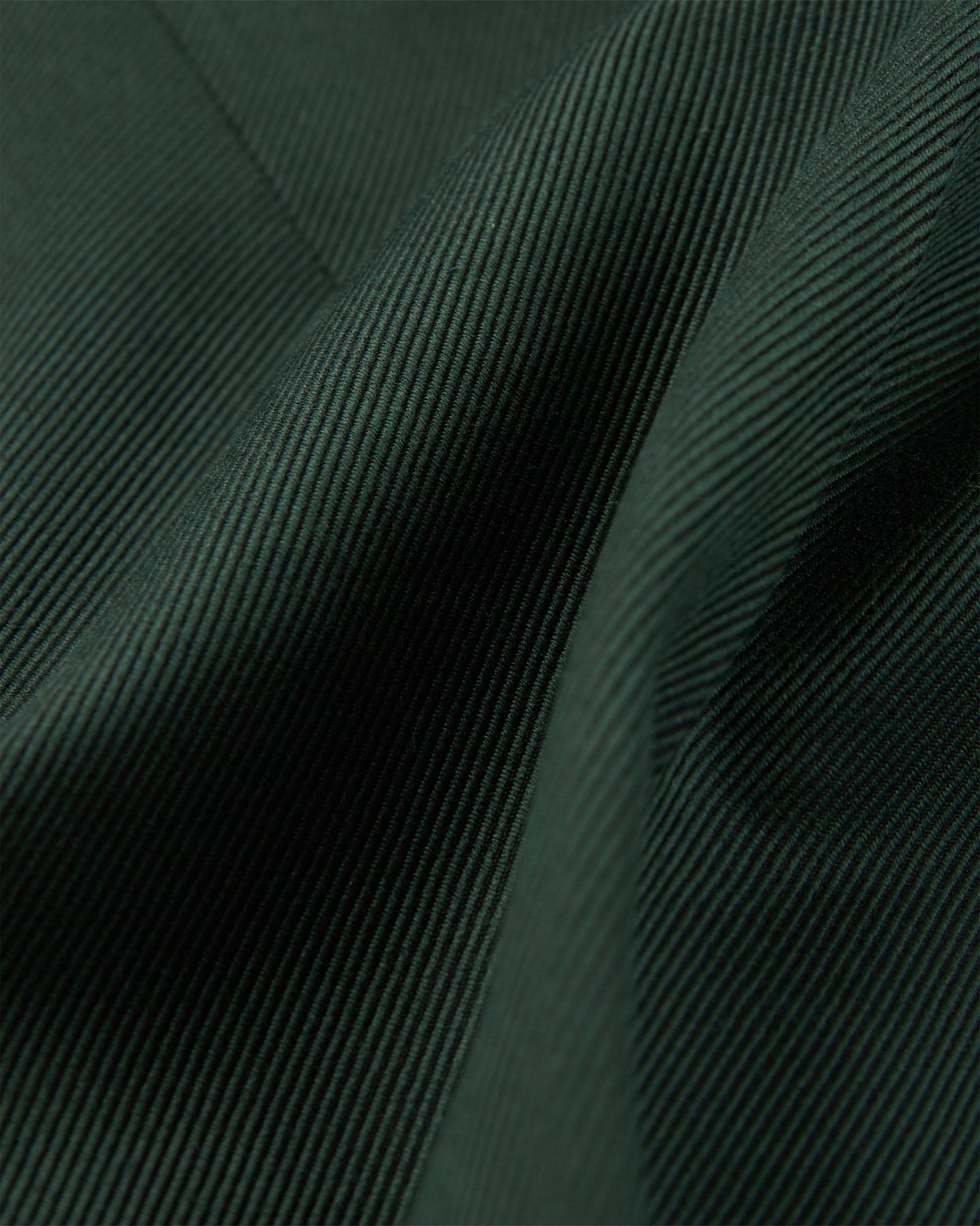 Seamless fit wool and cotton drill trousers