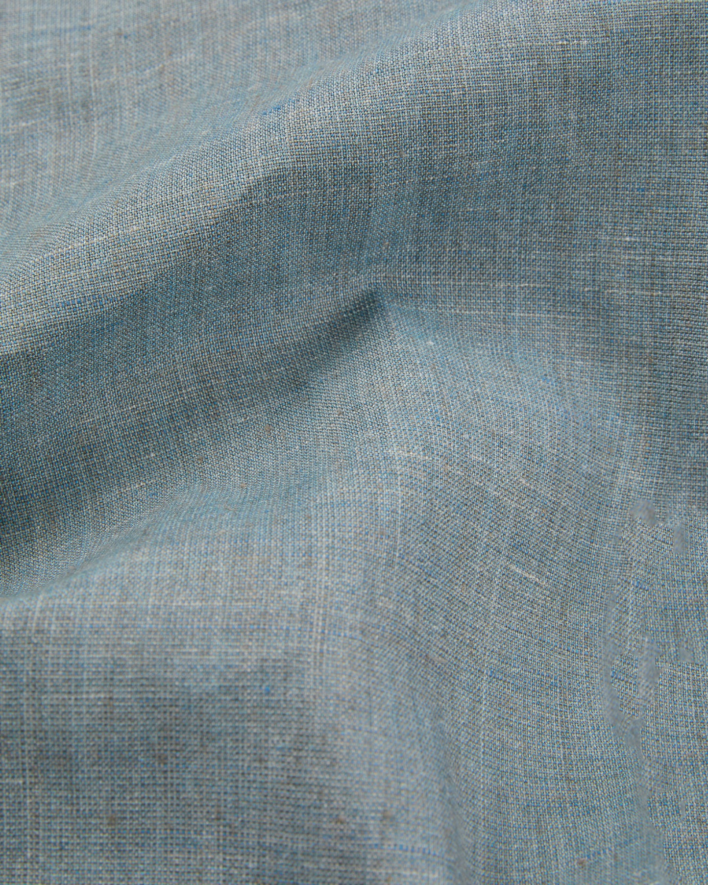 Regular fit wool and silk trousers