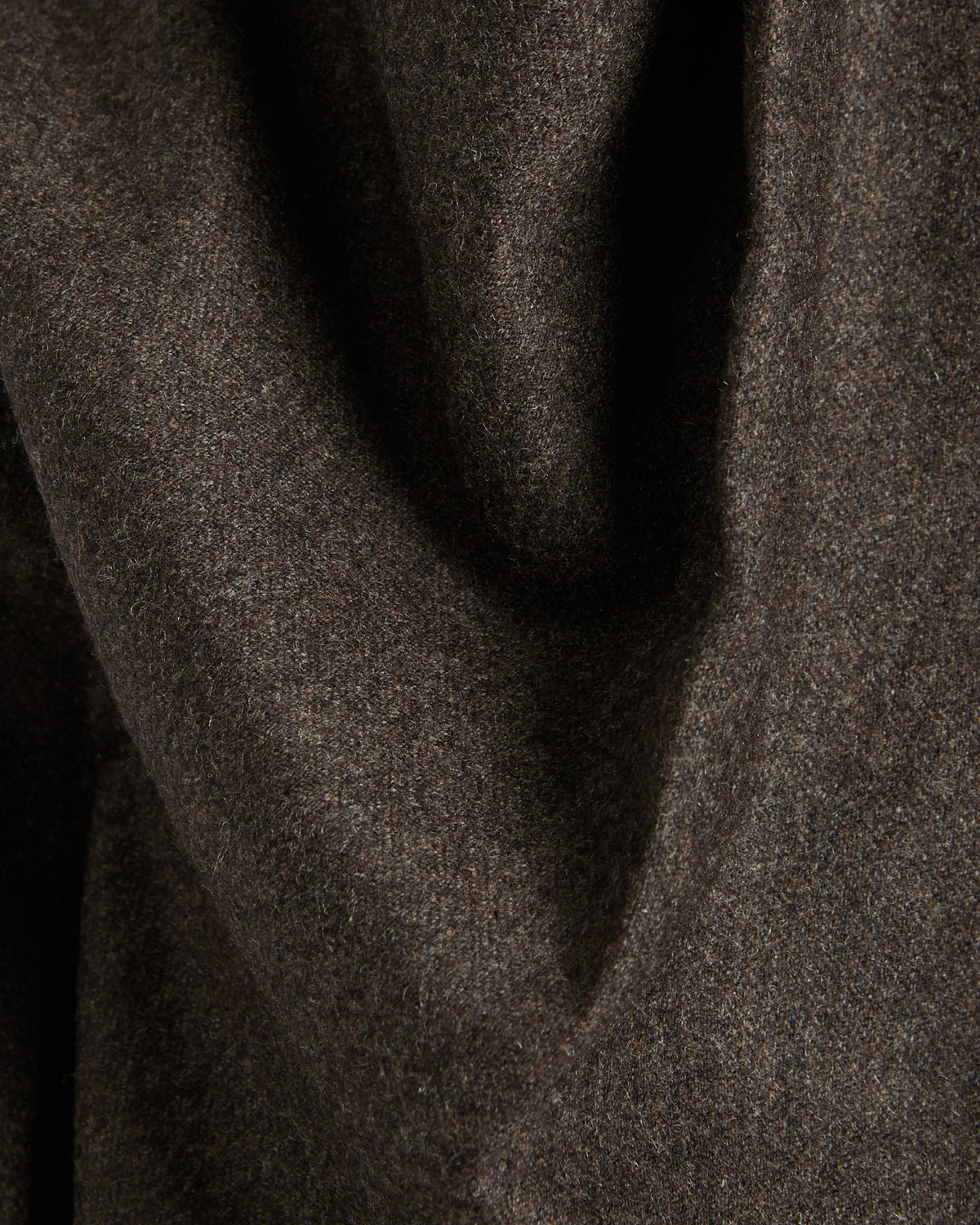 Tapered-Fit Hose aus Woll-Kaschmir-Flanell