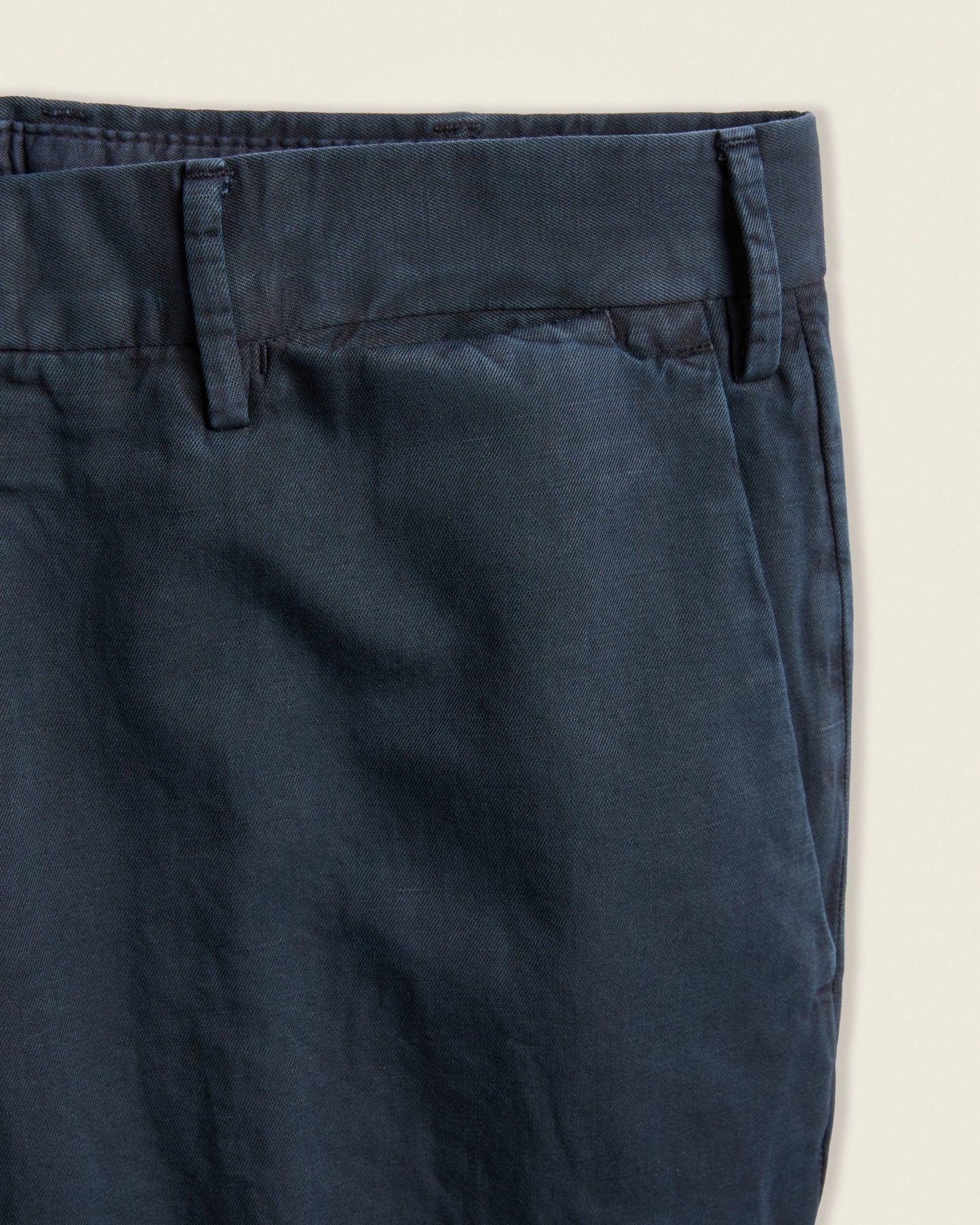 Slim-Fit-Hose aus Baumwolle und Leinen