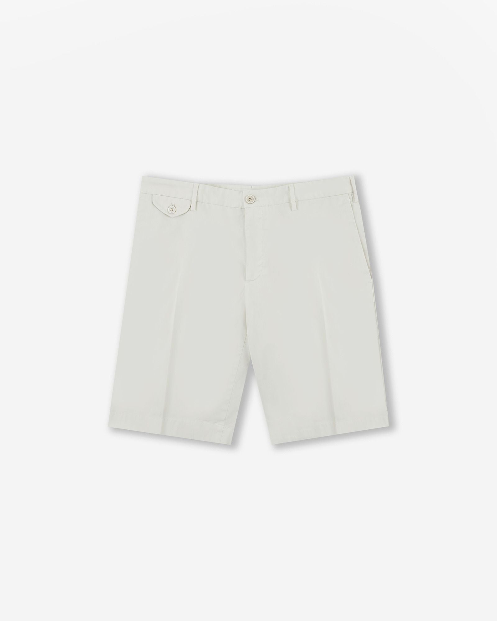 Incotex Slim-fit Royal Batavia Bermuda shorts white – Slowear