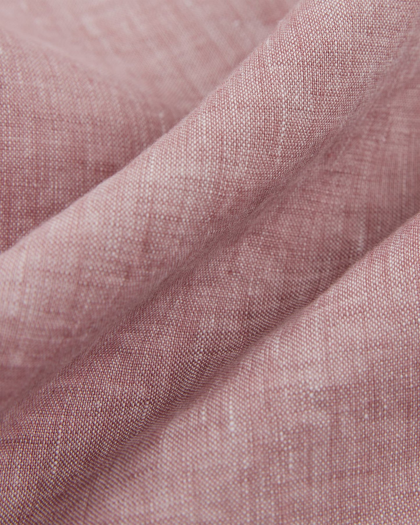 Glanshirt - Linen canvas shirt - medium rose