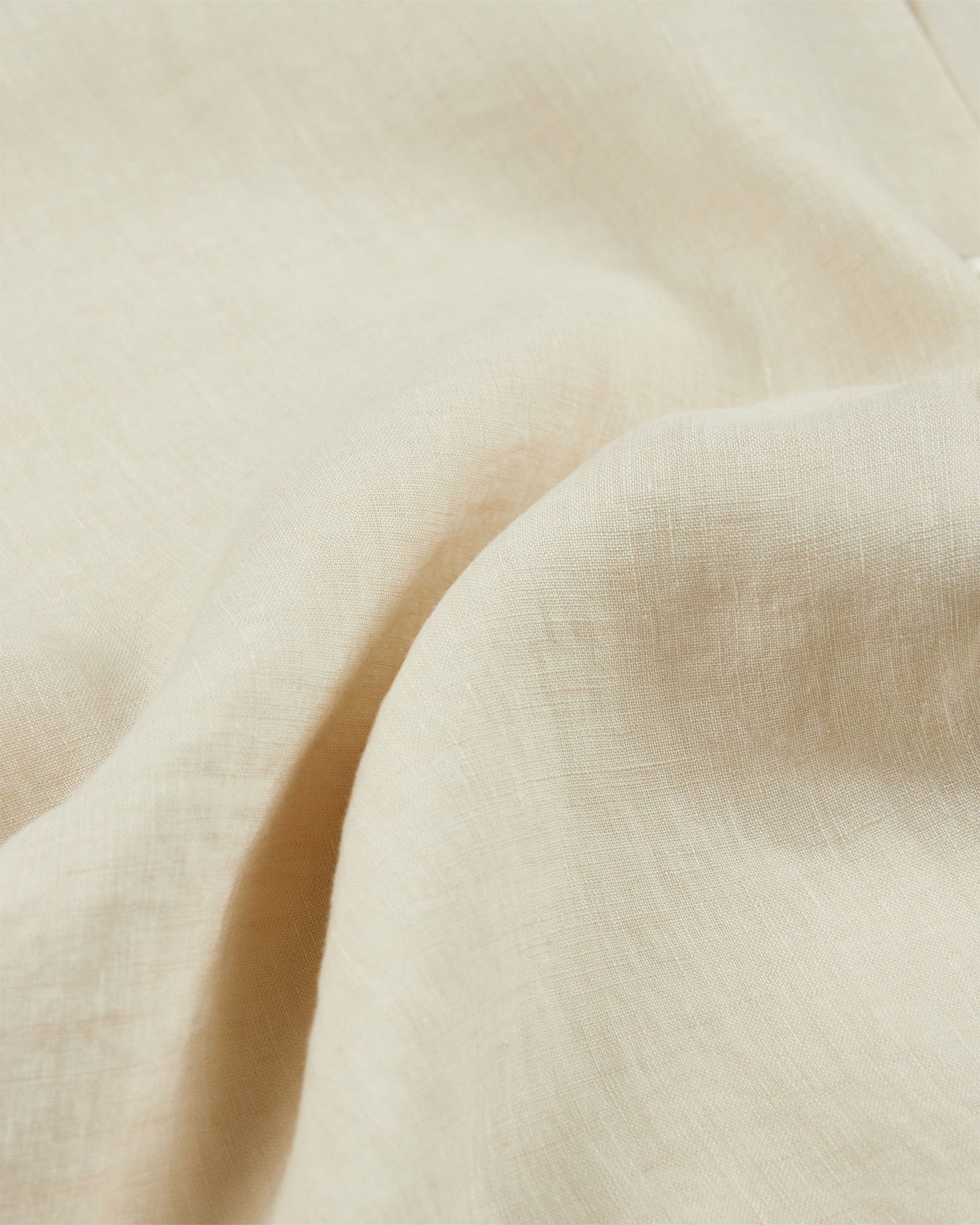 Glanshirt - Linen canvas shirt - ivory