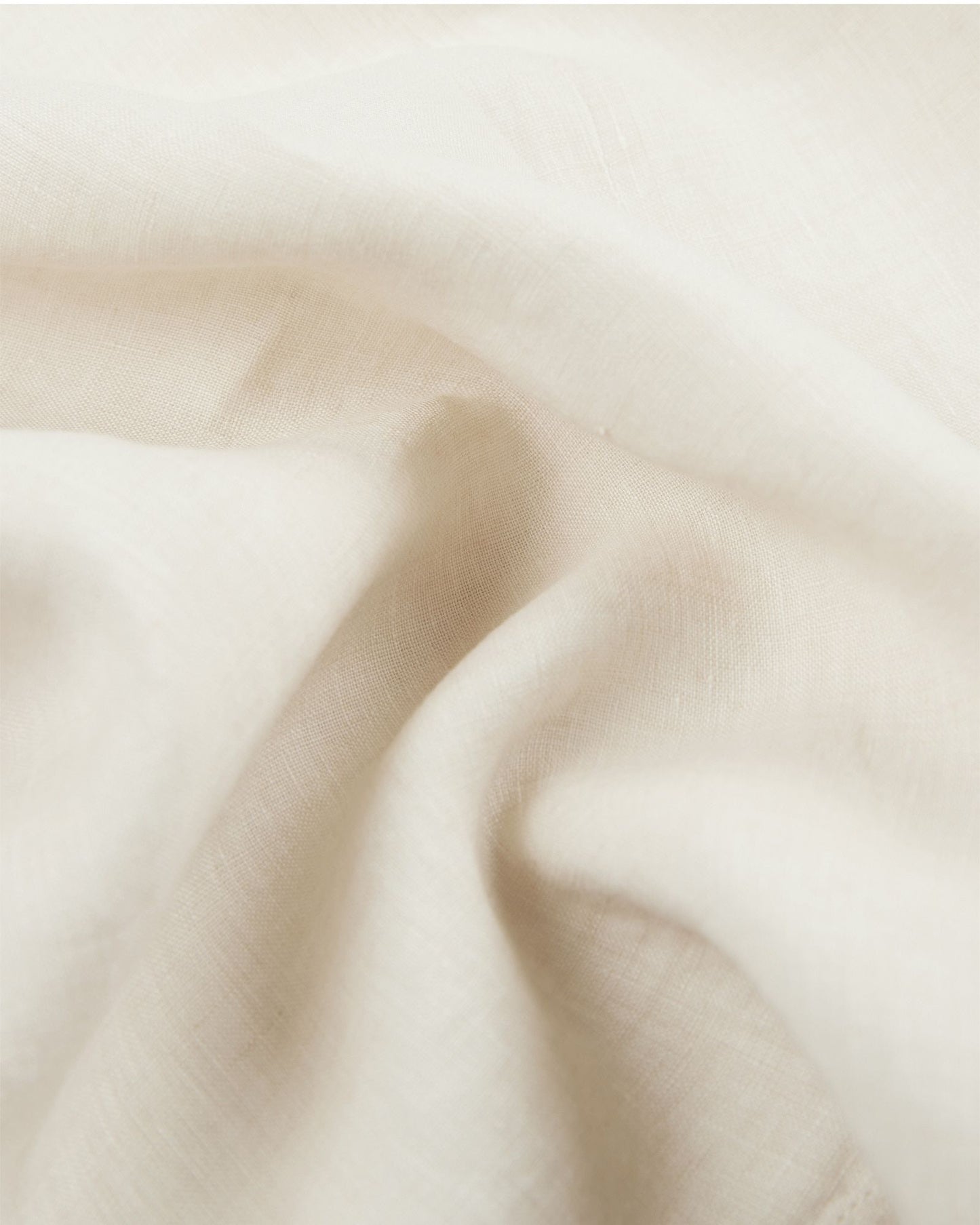 Glanshirt - Linen canvas shirt - ivory