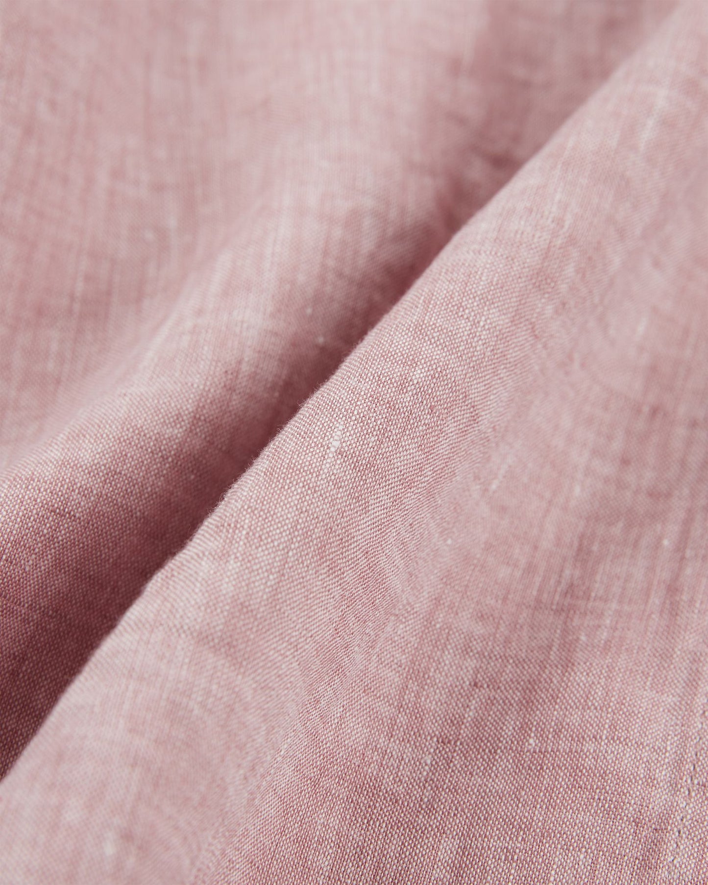 Glanshirt - Linen canvas shirt - medium rose