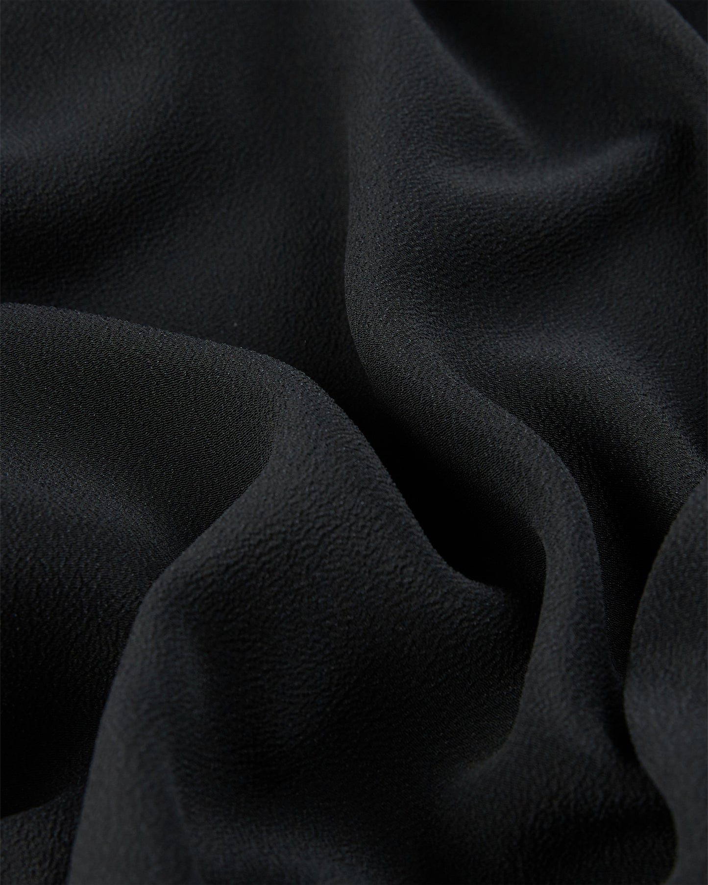 シルククレープデシンとアセテート・ワイドフィットブラウス