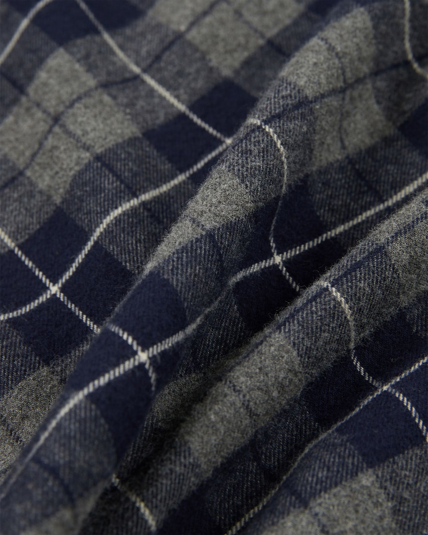 Regular fit cotton flannel shirt