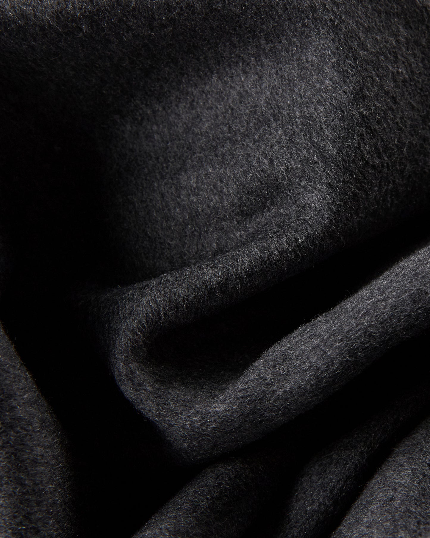 Cappotto regular fit in panno di lana e cashmere