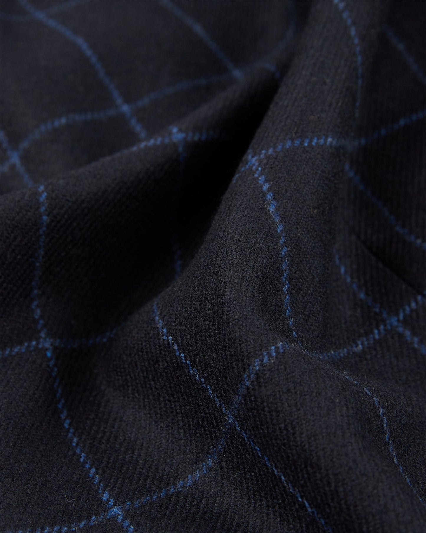 Slim fit double-breasted wool jacket