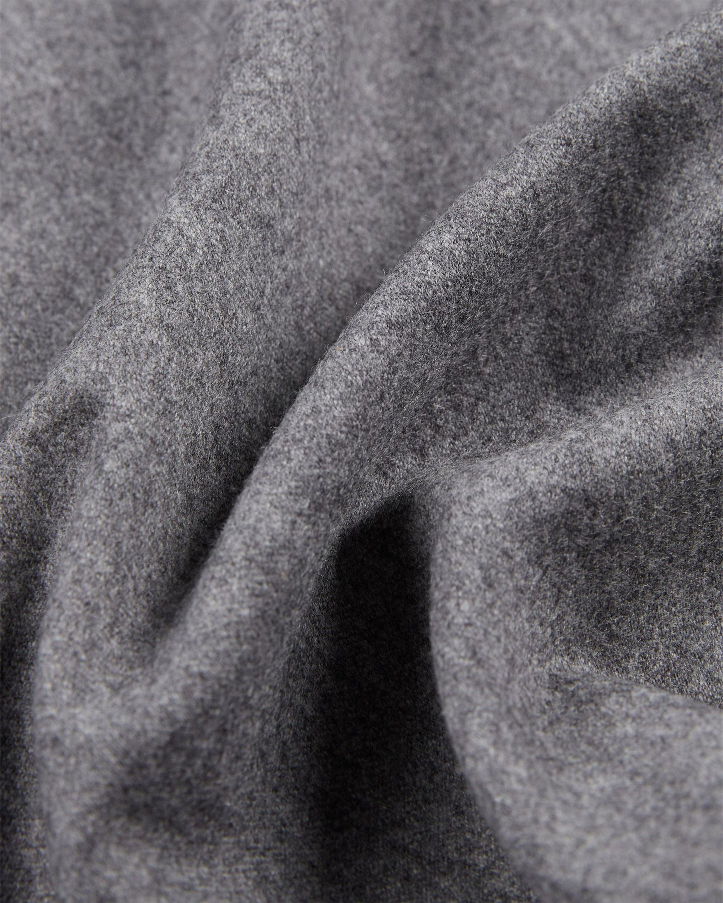 Wool and cashmere flannel blouson jacket