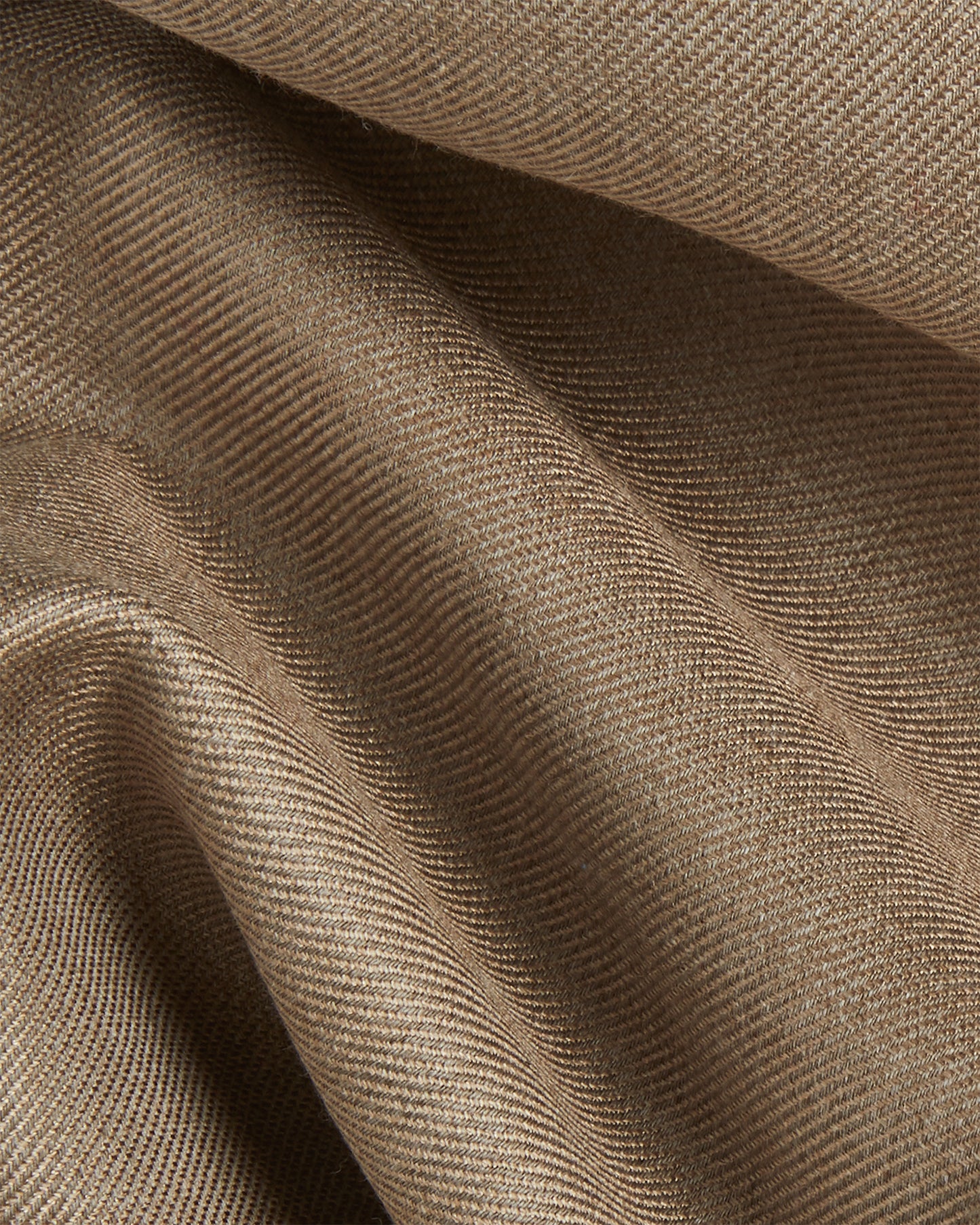 Overshirt in twill di lana e seta