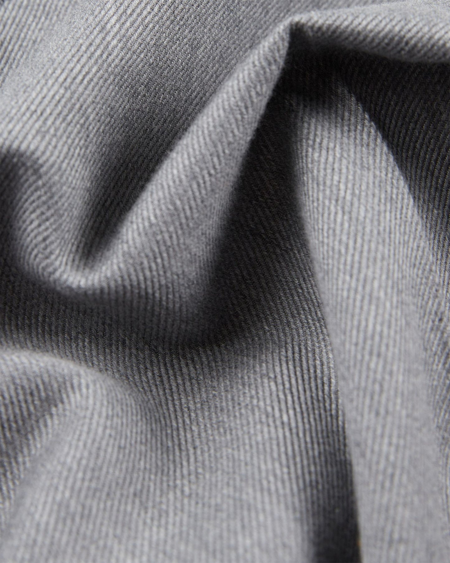 Regular fit wool and cotton drill jacket