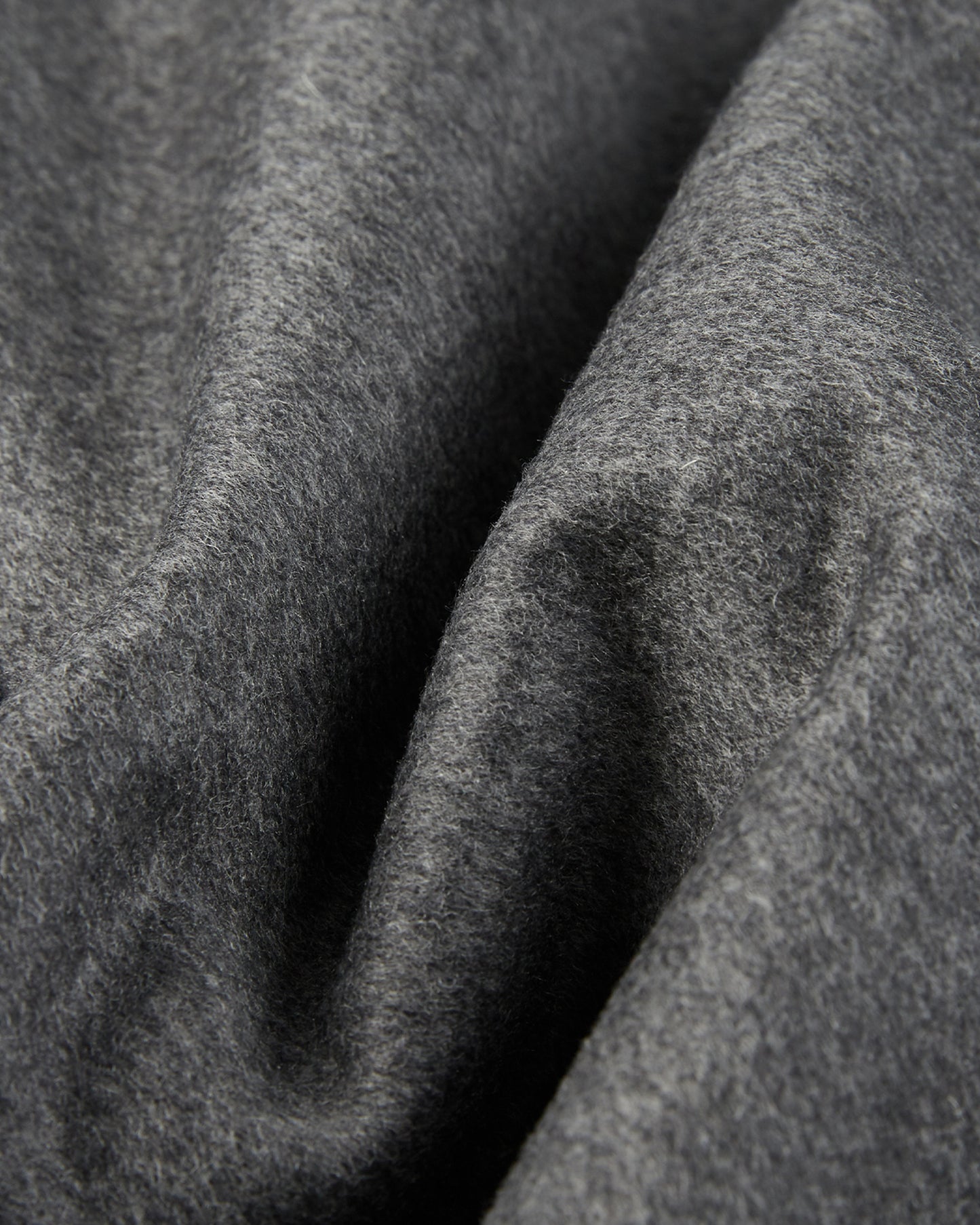 Car coat in panno di lana e cashmere