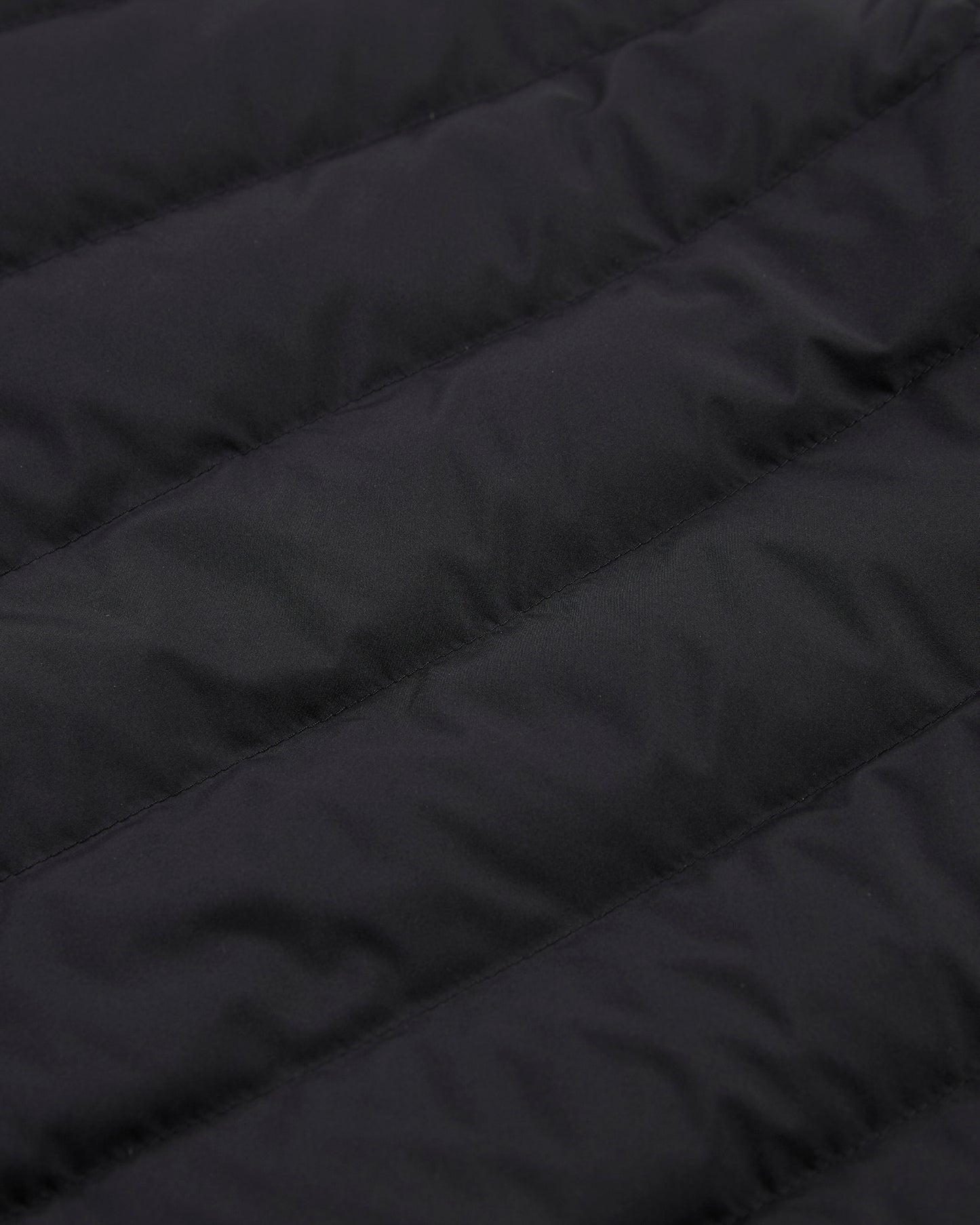 Technical fabric padded jacket