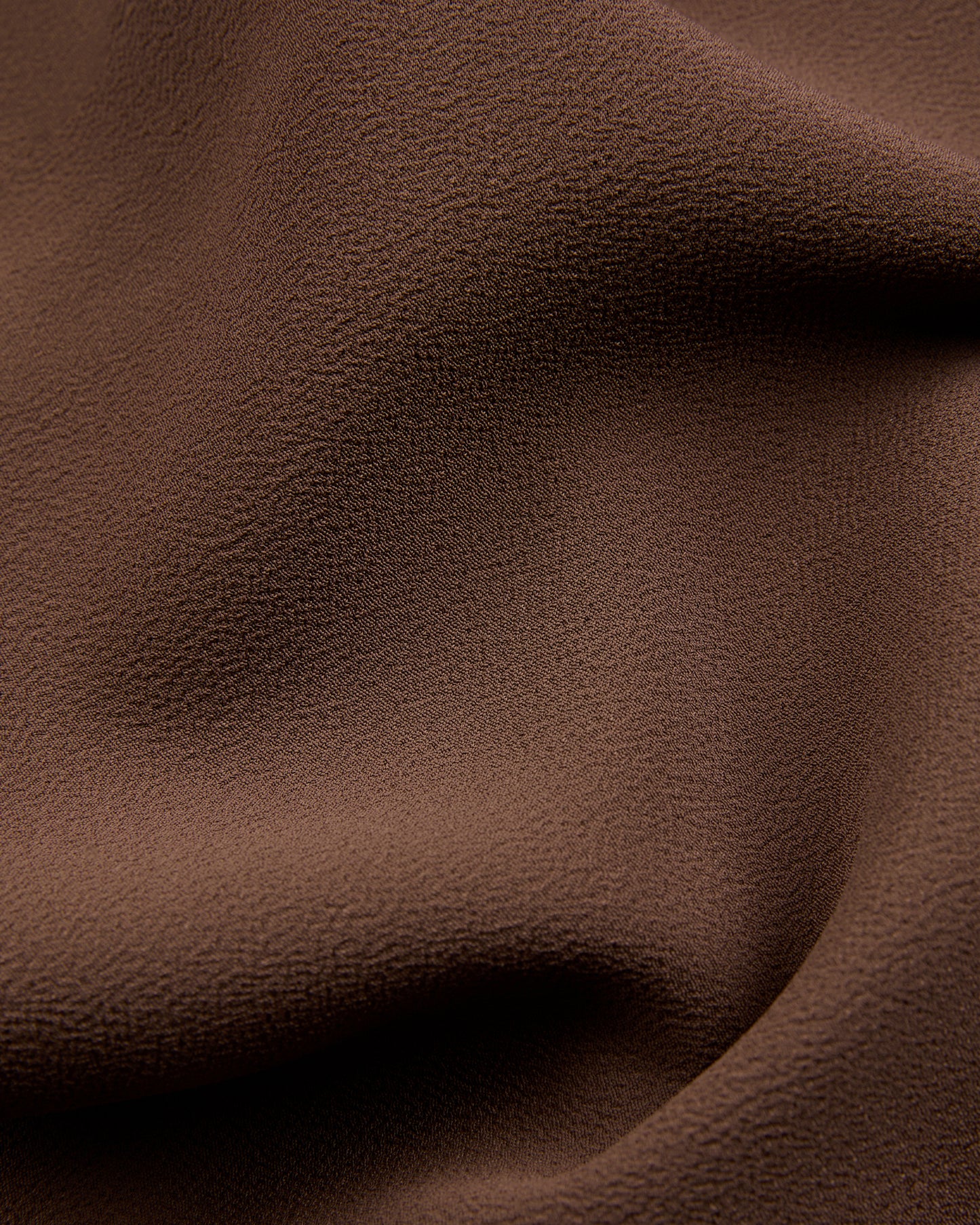 Wide fit jacket in silk-blend crêpe de chine