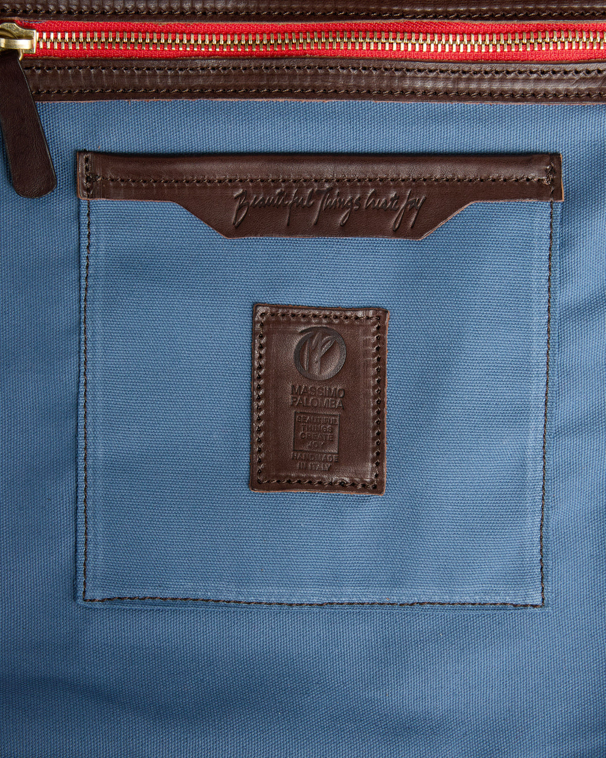 Lederschultertasche