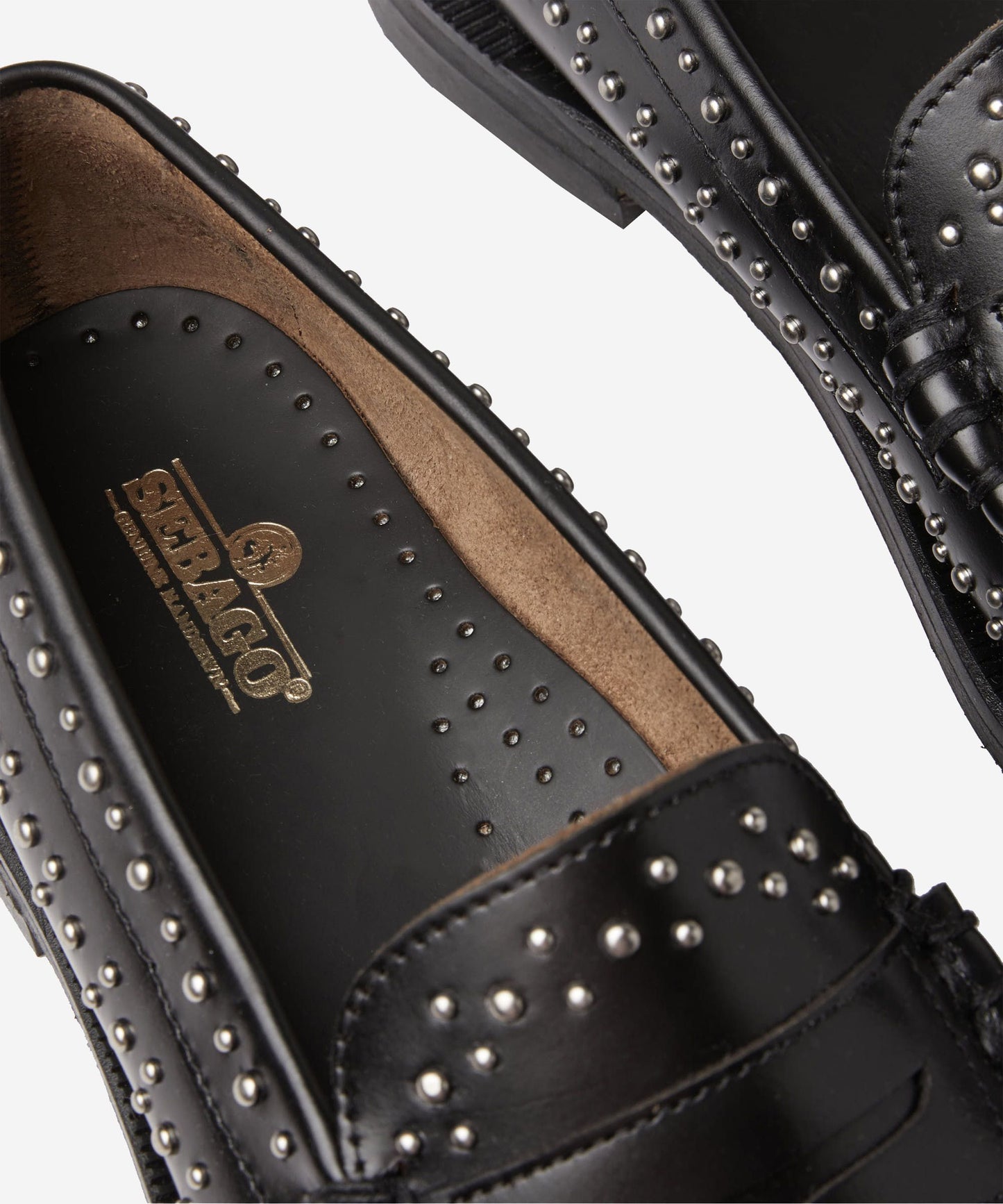 Sebago - Slowear - Dan Studs moccasins - black