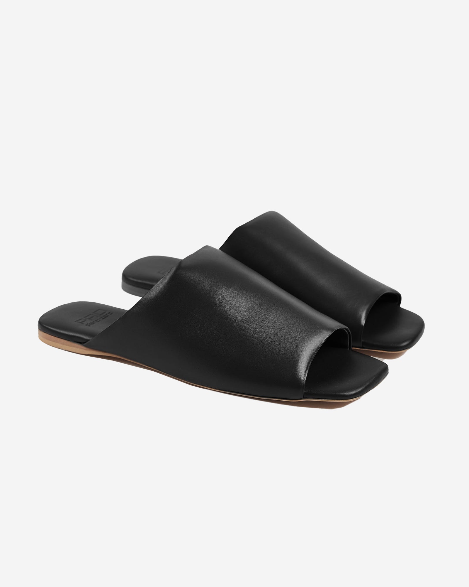 Slowear Open-toe leather mules nero - Main Image