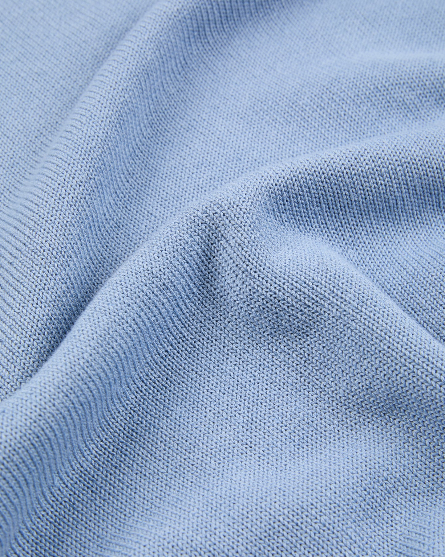 Slim fit linen and cotton crew-neck jumper