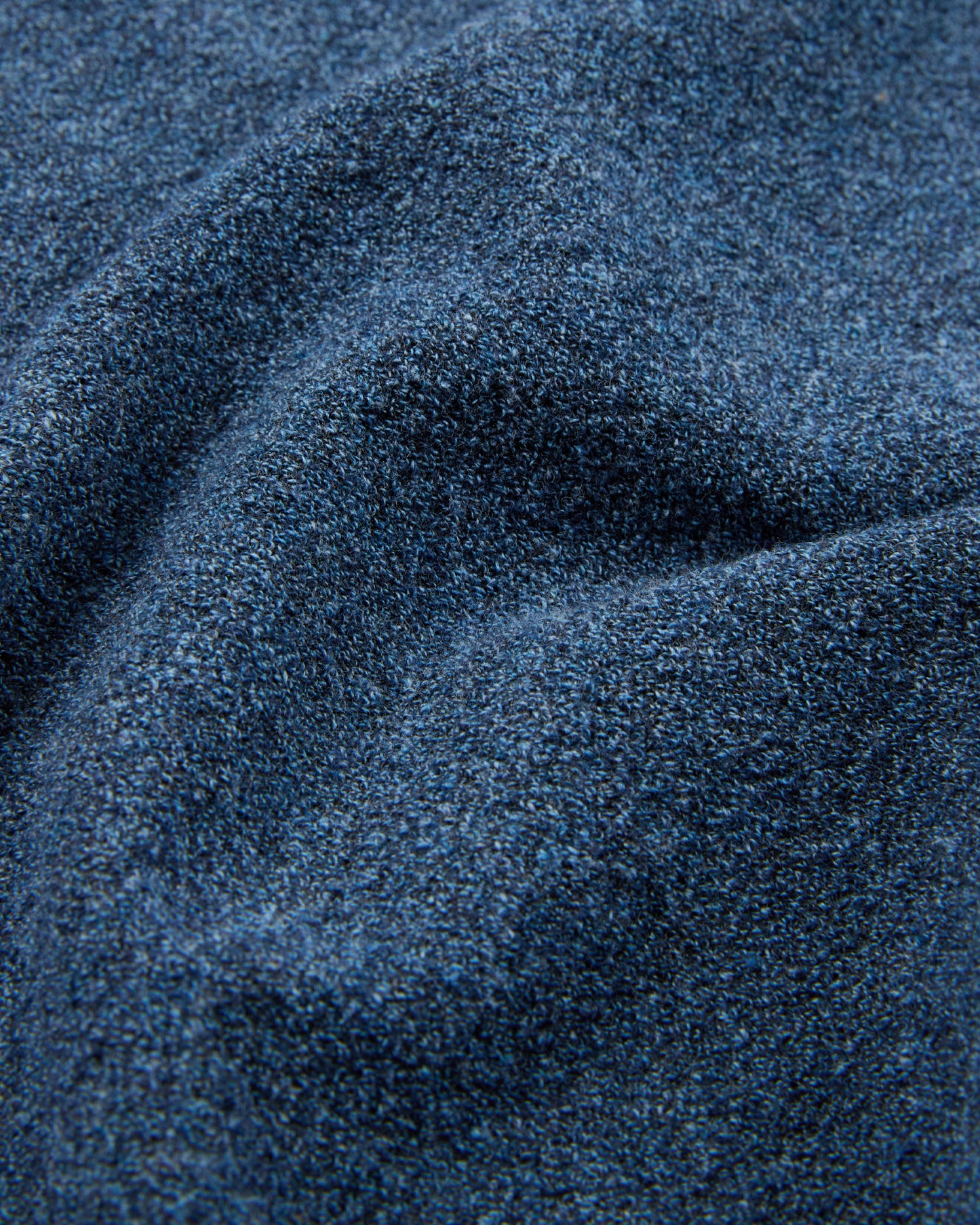 Slim fit bouclé cotton polo shirt