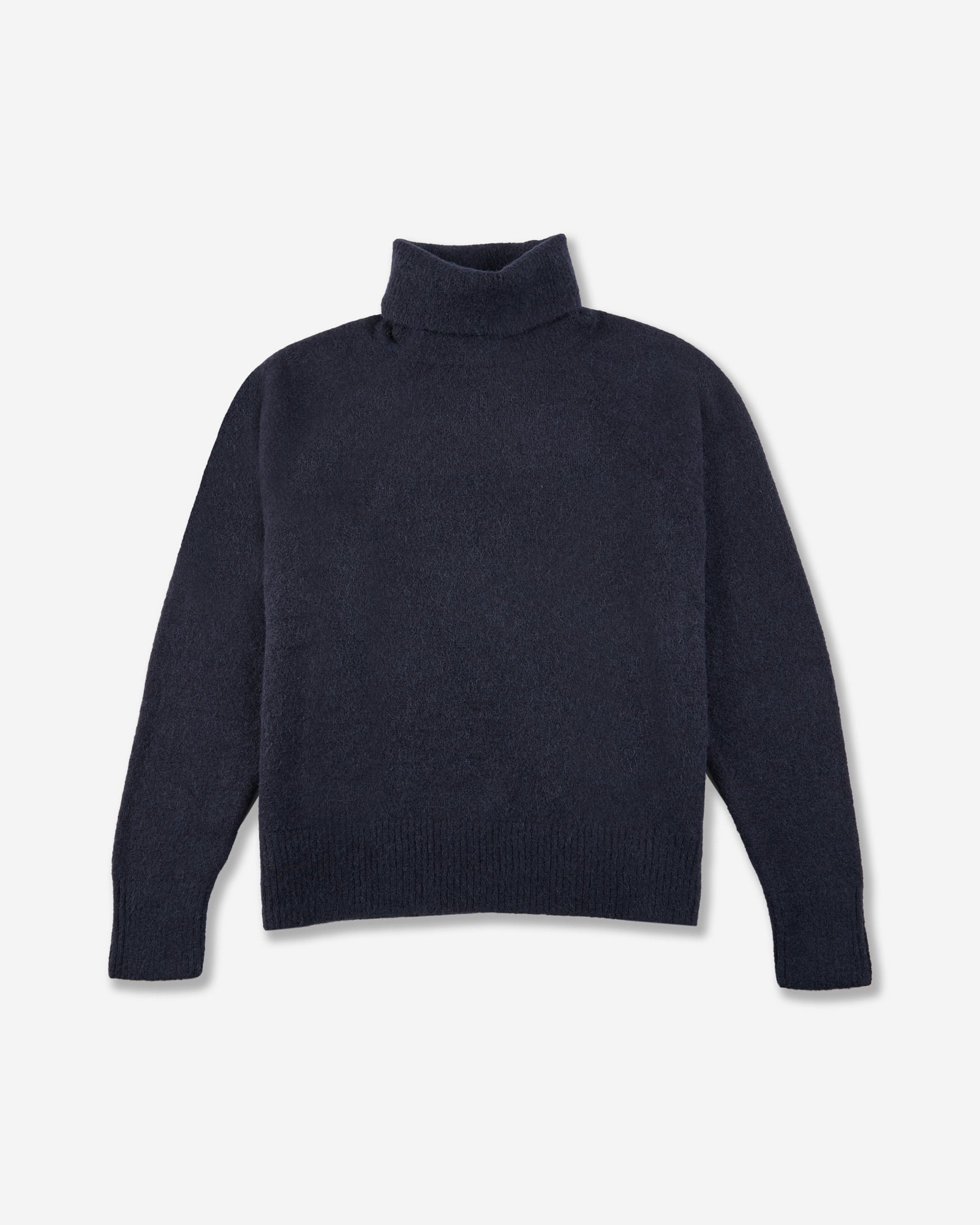 Zanone Dolcevita regular fit in lana e Alpaca blu – Slowear