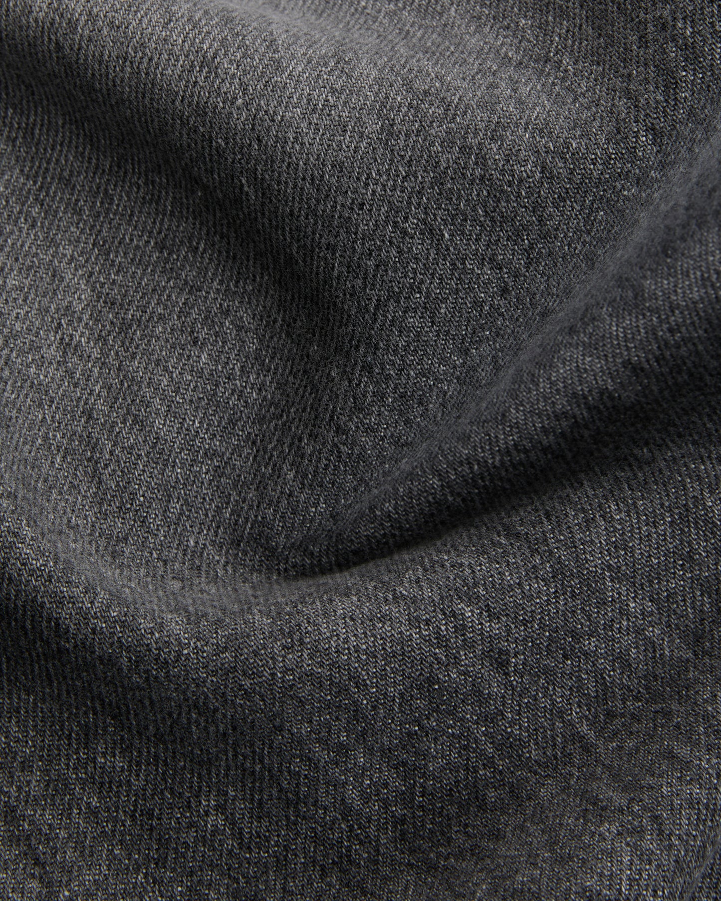 Tapered fit cotton five-pocket trousers