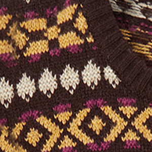 ブラウン/マゼンタ