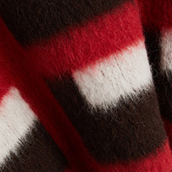 Red/ebony/meringue