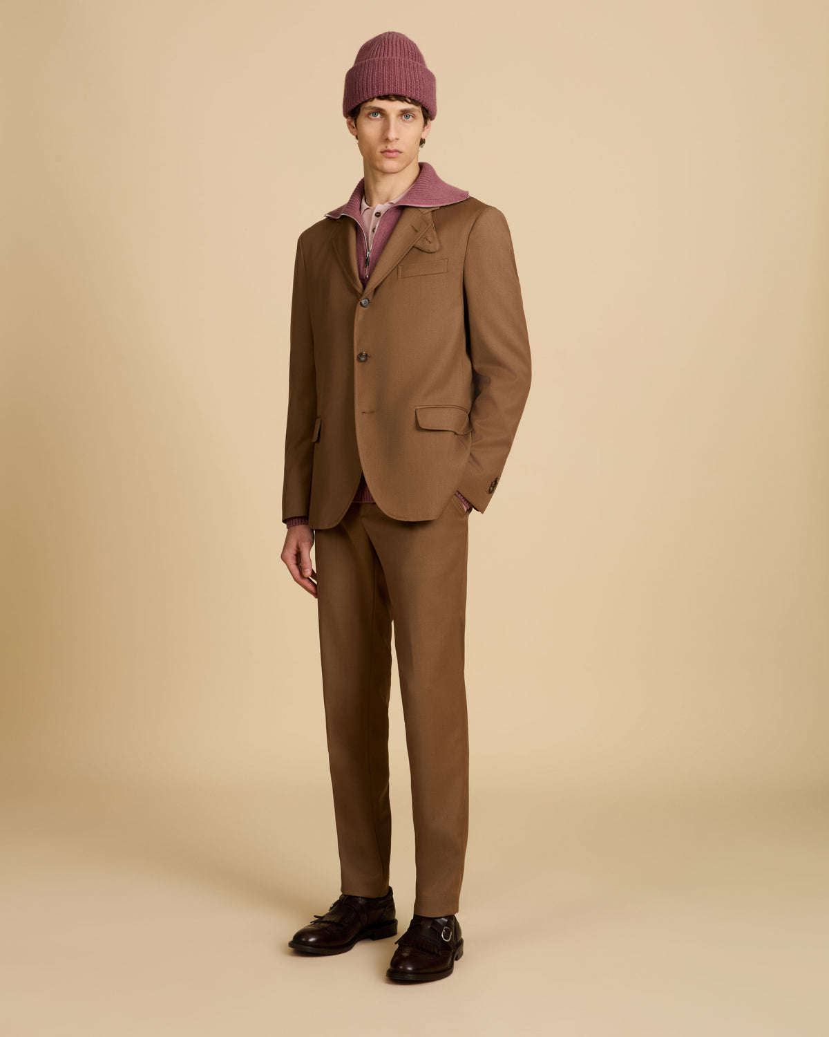 Regular-Fit Sakko aus Tekno-Twill
