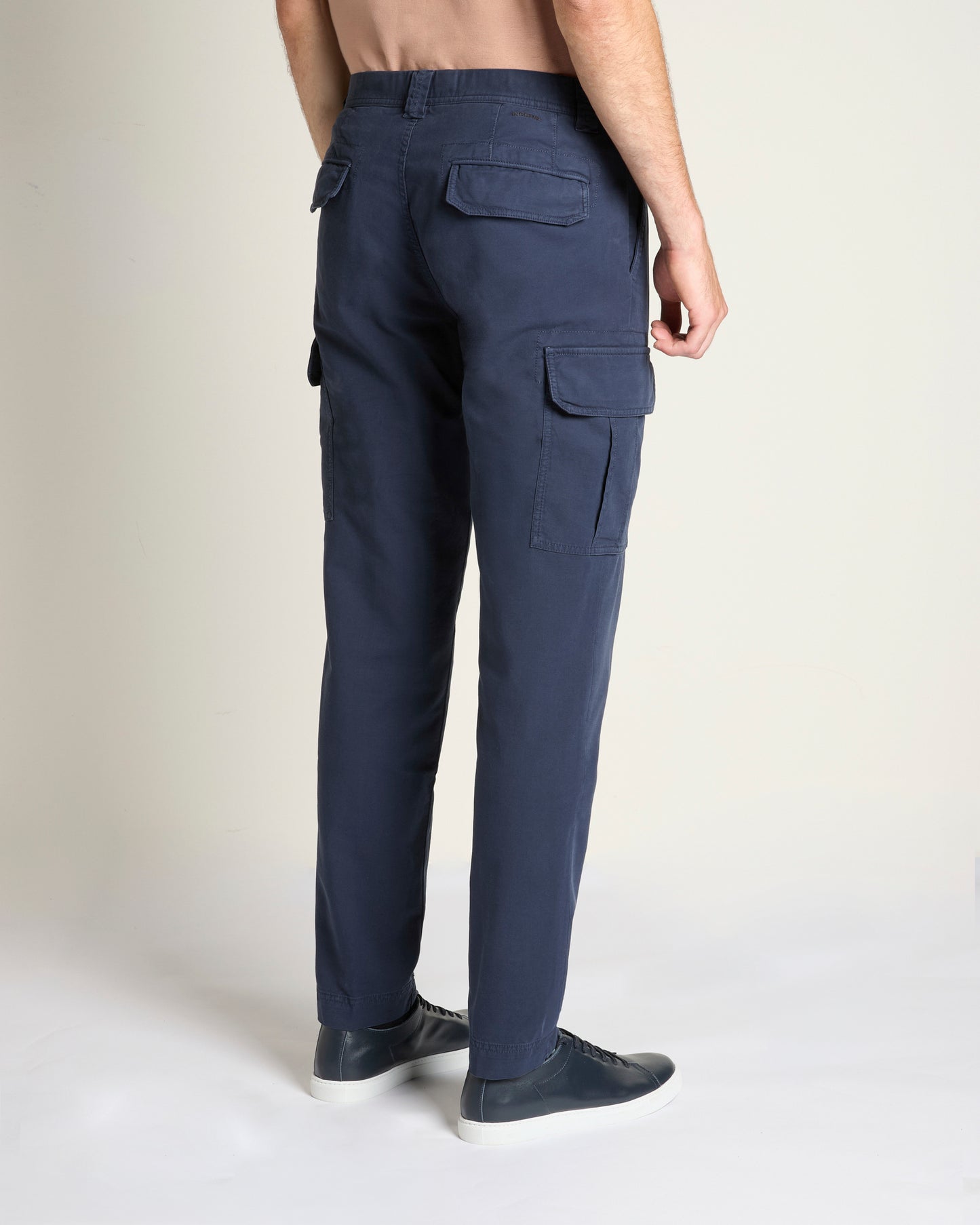 Cargohose Tapered Fit aus Summer Satin