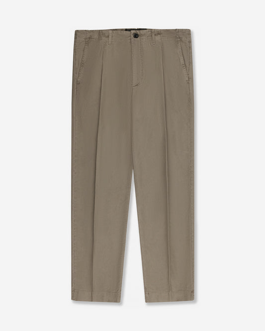 Loose fit tricochino trousers