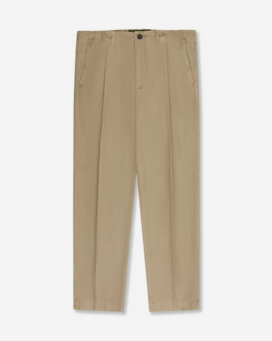 Loose fit tricochino trousers
