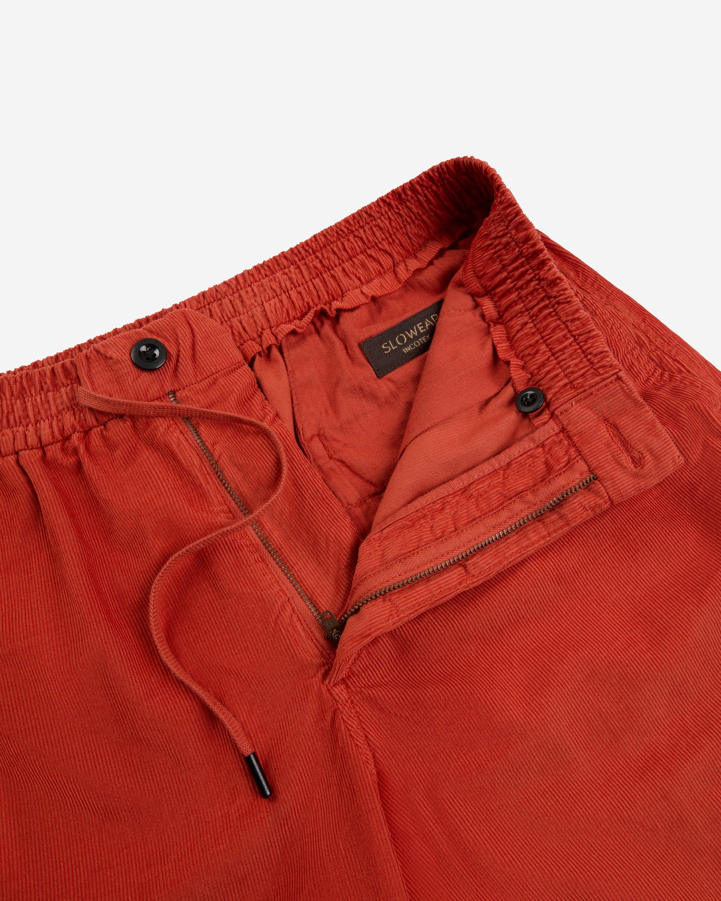 Regular fit corduroy Bermuda shorts