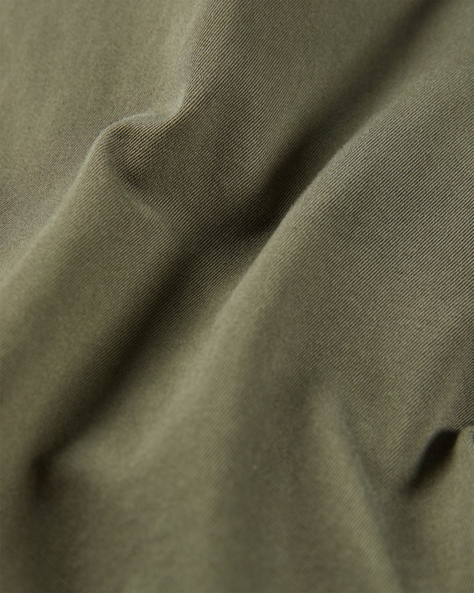 Tapered fit cotton trousers