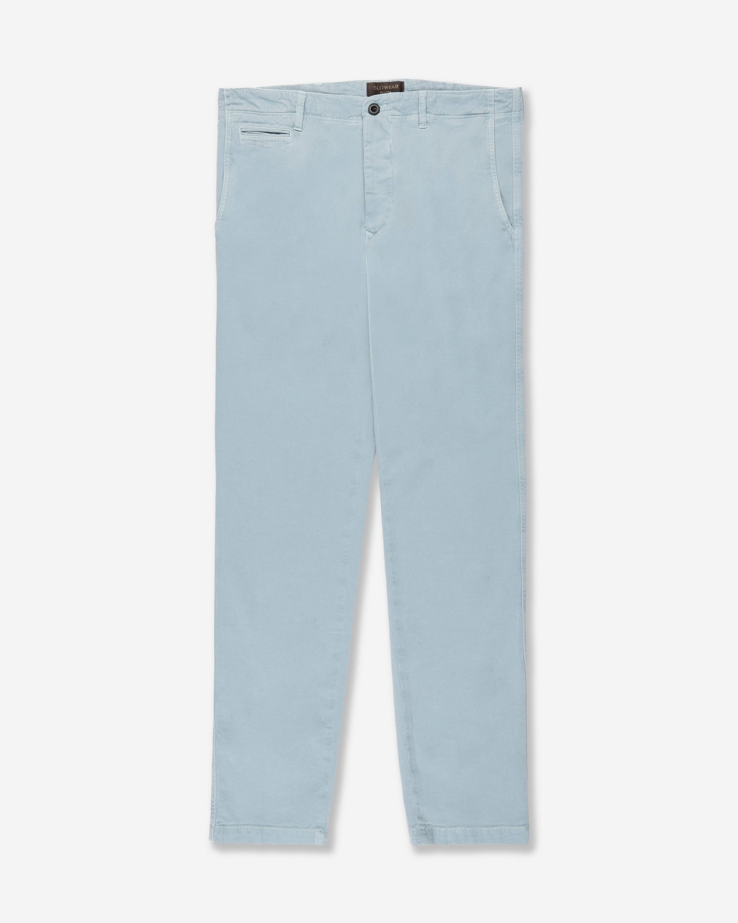 Tapered-fit cotton and linen trousers