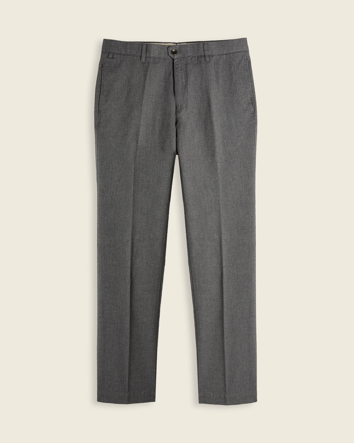 Regular fit cotton trousers