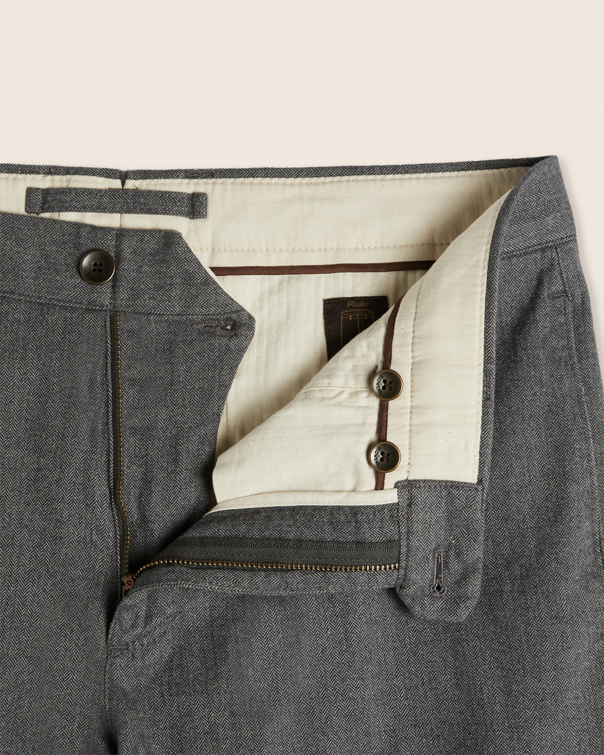Pantalone regular fit in cotone