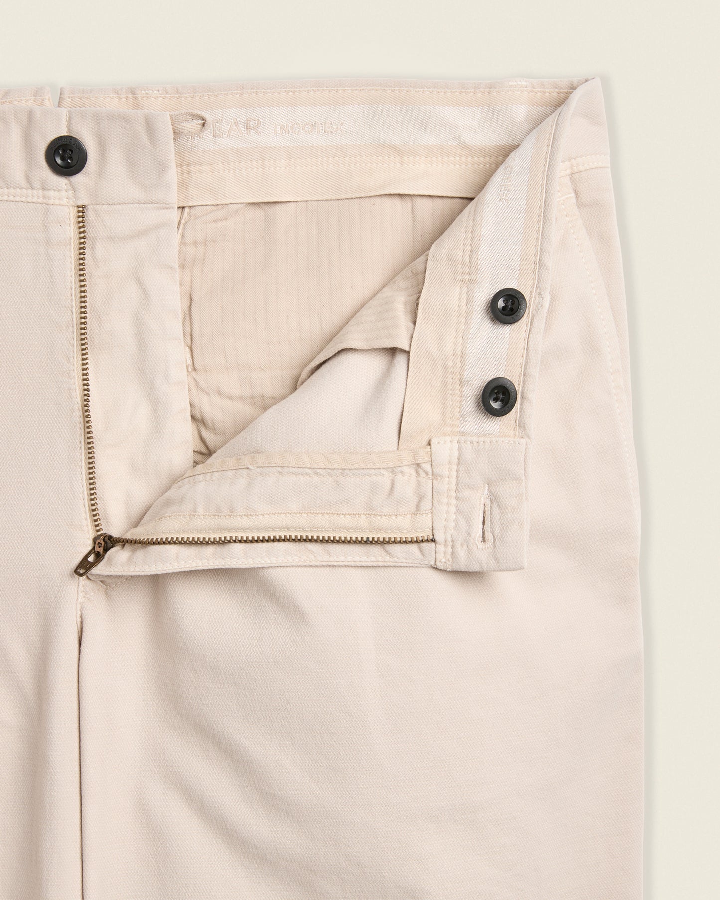 Tapered-fit stretch cotton trousers