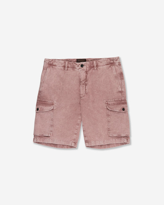 Regular fit organic cotton cargo Bermuda shorts