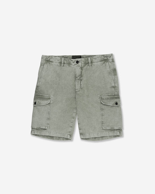 Regular fit organic cotton cargo Bermuda shorts