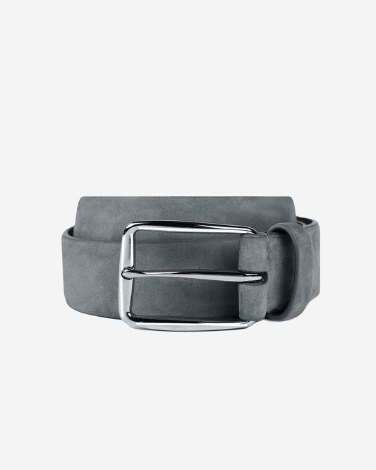 Nubuck leather belt