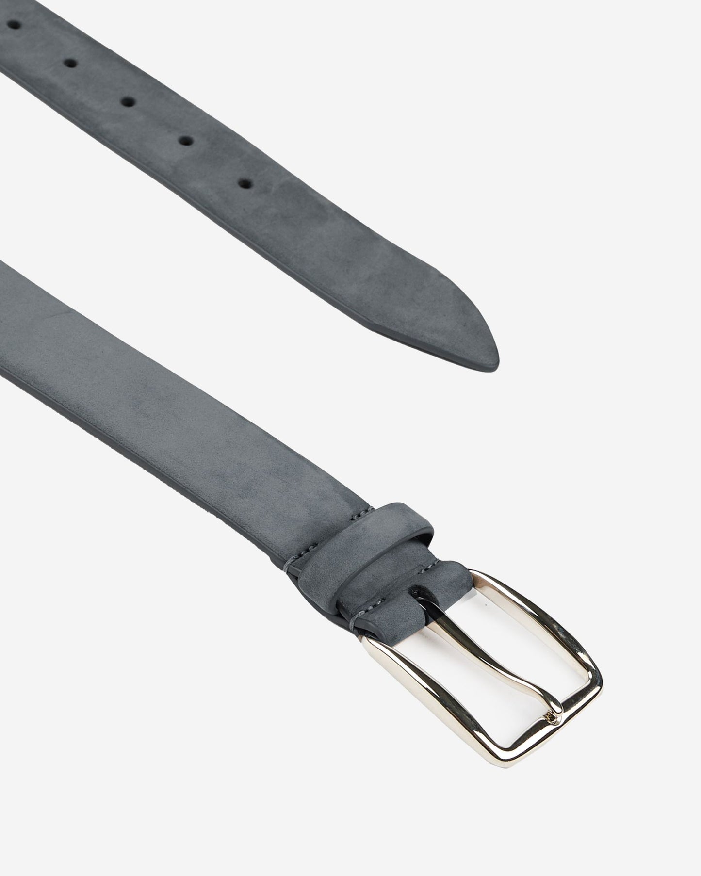 Nubuck leather belt